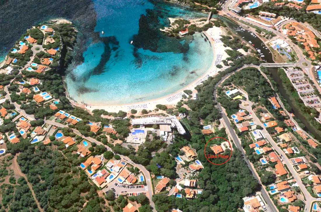 Chalets in Cala Galdana