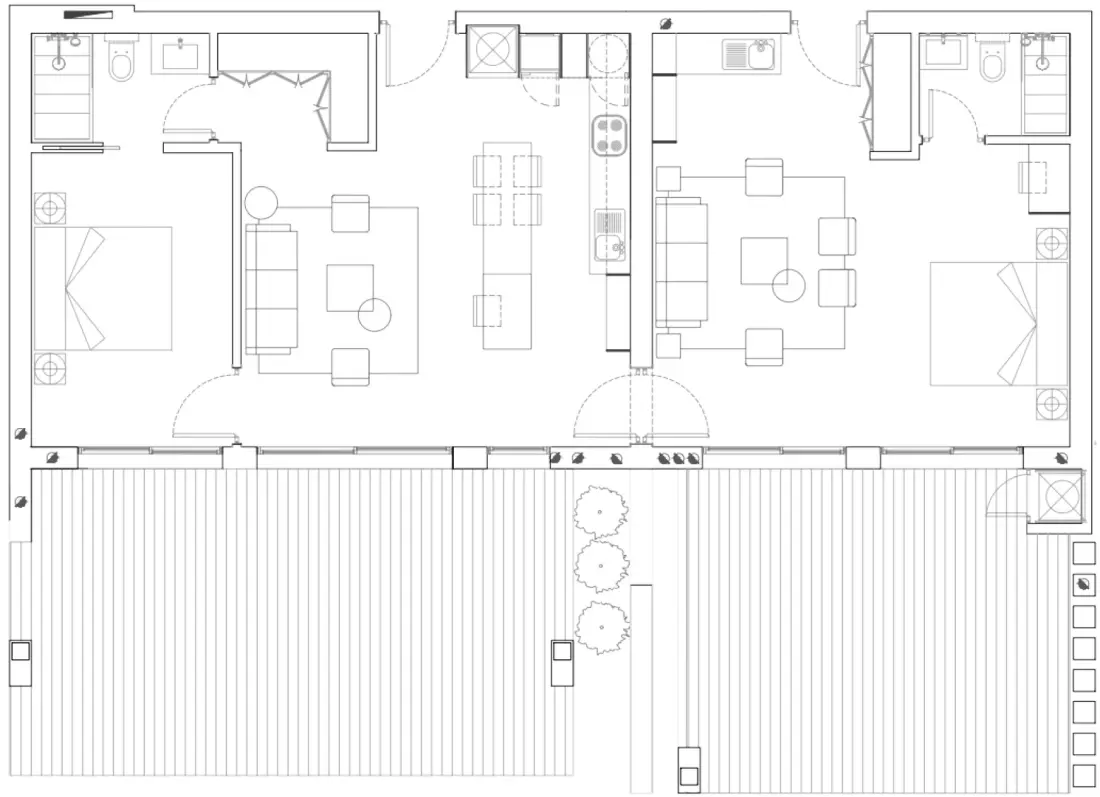 Apartmanok Casares