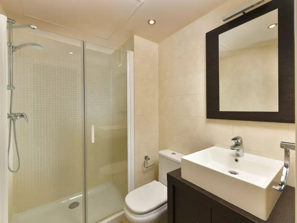 Zijaanzicht residentie