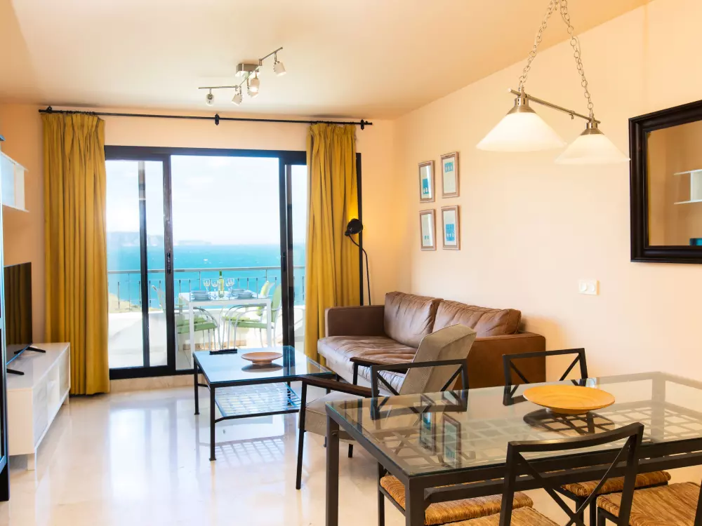 Zijaanzicht residentie