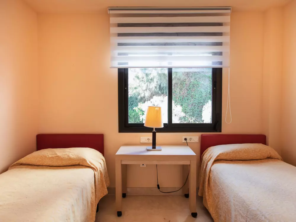 Zijaanzicht residentie