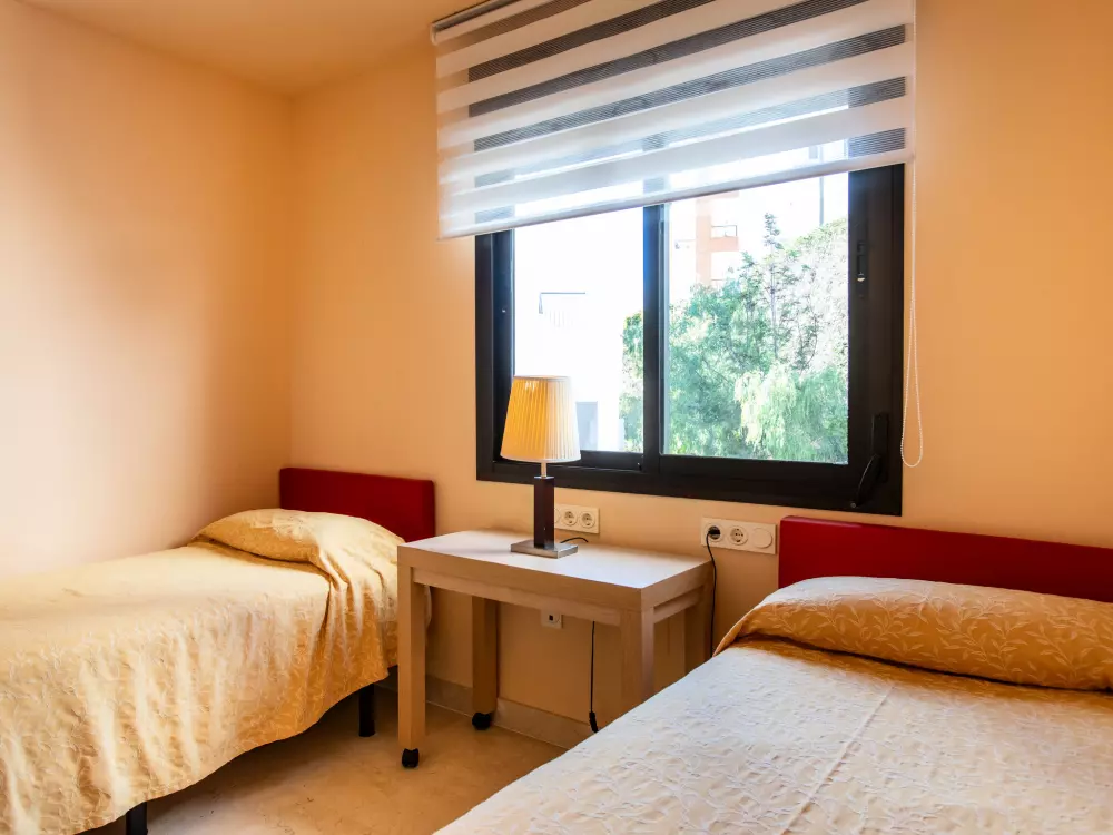 Zijaanzicht residentie