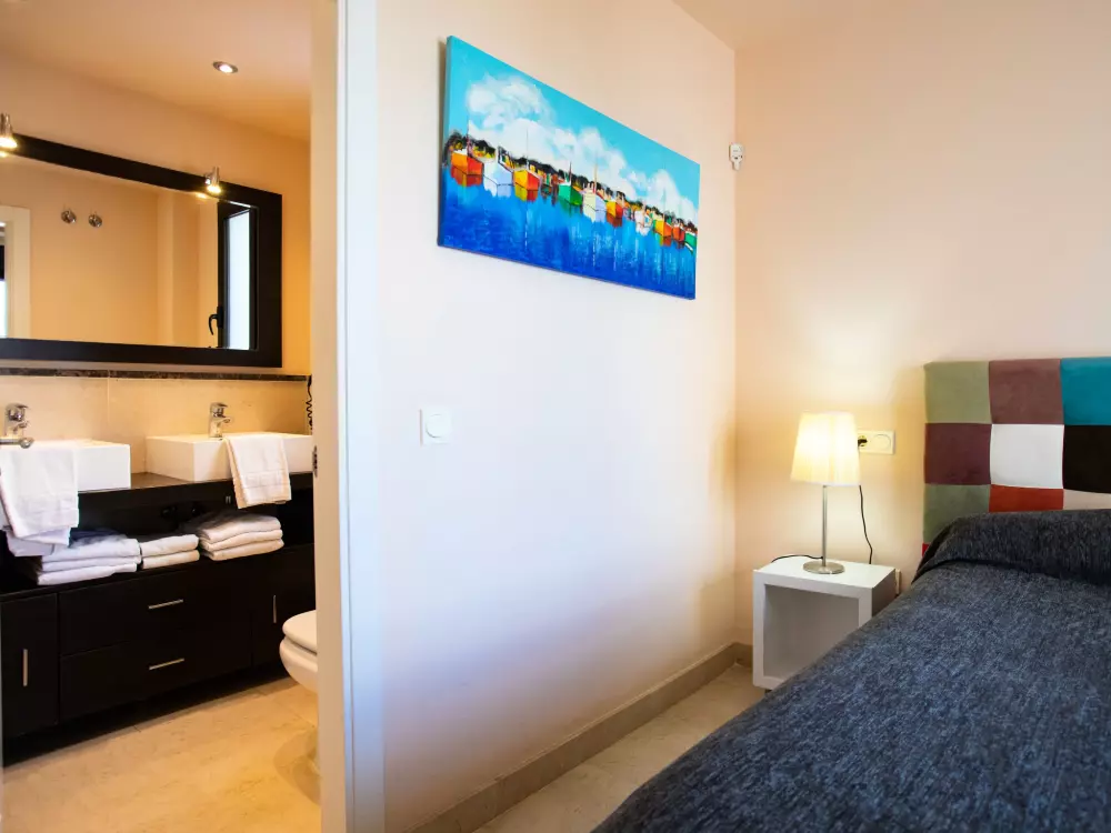 Zijaanzicht residentie