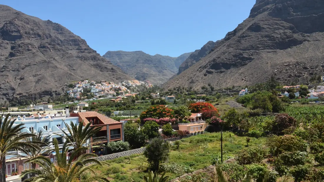 Appartementen in Valle Gran Rey. Ile de La Gomera
