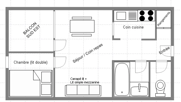 Residence Praz De L'ours B