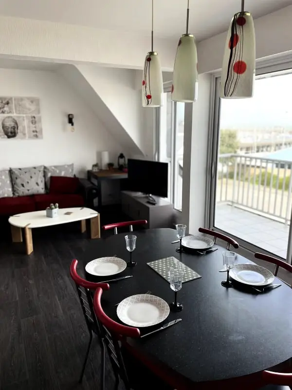 Résidence Quiberon apartman kilátással a tengerre - hozzáférés a strandhoz