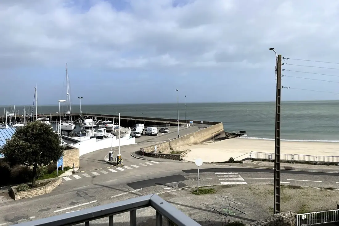 Résidence Quiberon apartman kilátással a tengerre - hozzáférés a strandhoz