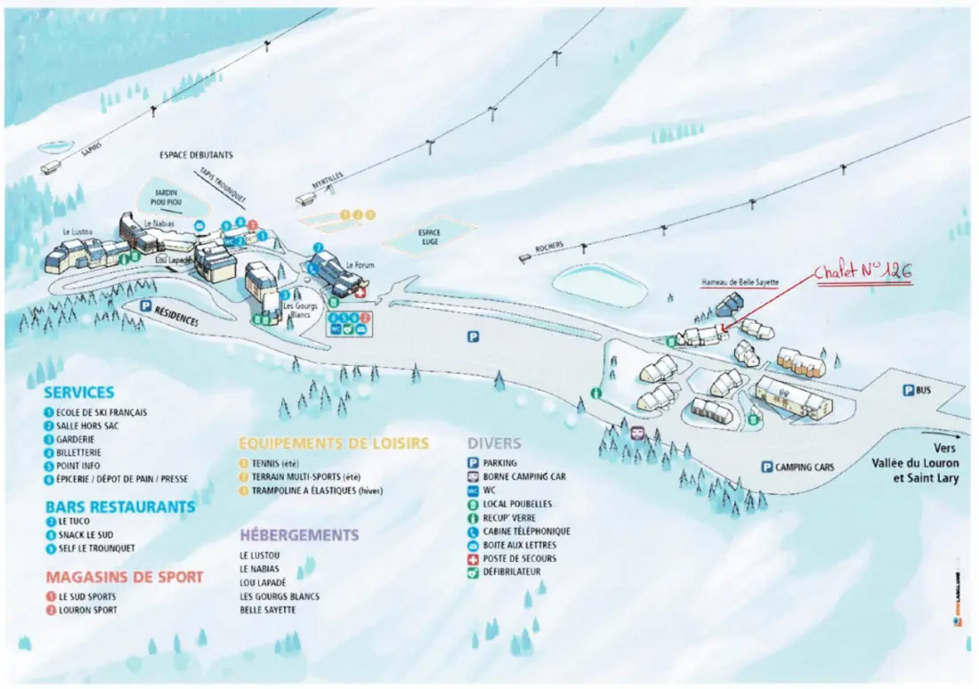 Chalets in Adervielle-Pouchergues