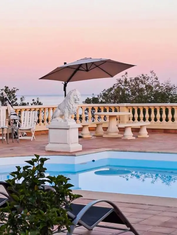 Villa 10 Pers Sea View és Private pool