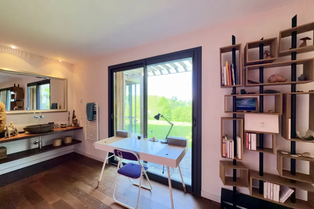 Family Villa Av. Swimming pool in Aiguebelette-le-lac