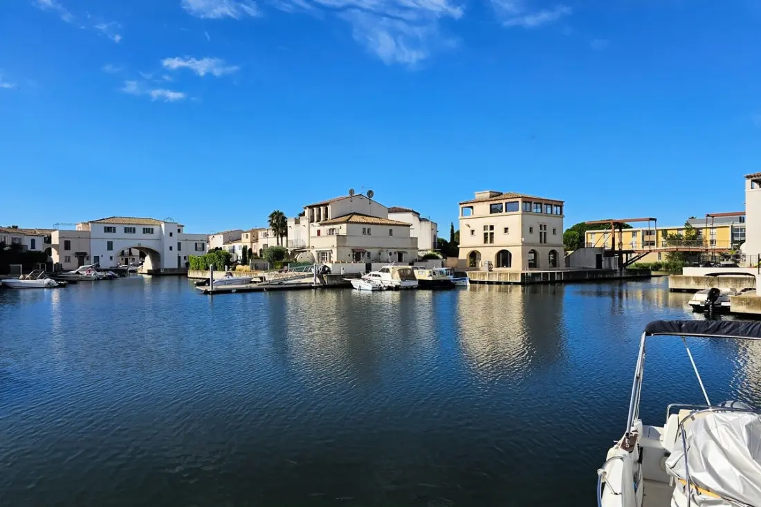 Marina lakhelye 6 Pers Aigues-mortes - Terrace, Clim, Canal View és Shared Pool