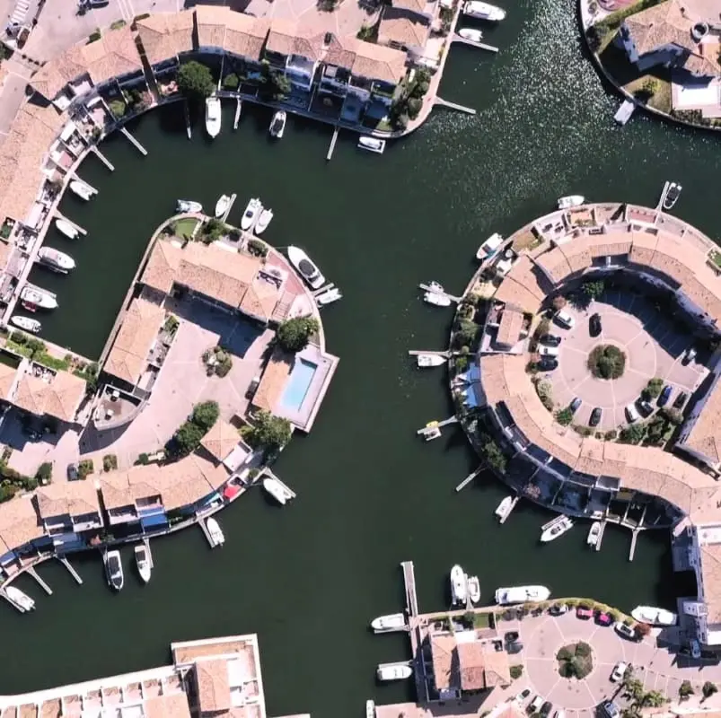 Marina lakhelye 6 Pers Aigues-mortes - Terrace, Clim, Canal View és Shared Pool