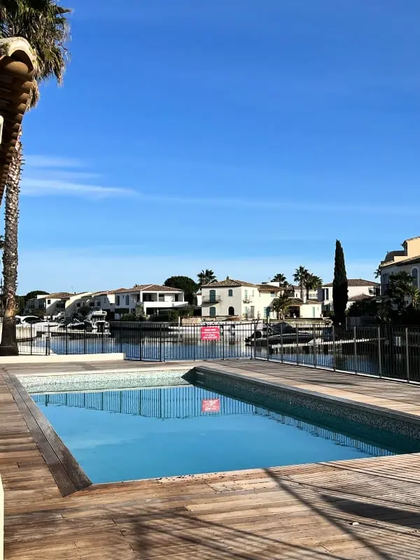 Marina lakhelye 6 Pers Aigues-mortes - Terrace, Clim, Canal View és Shared Pool