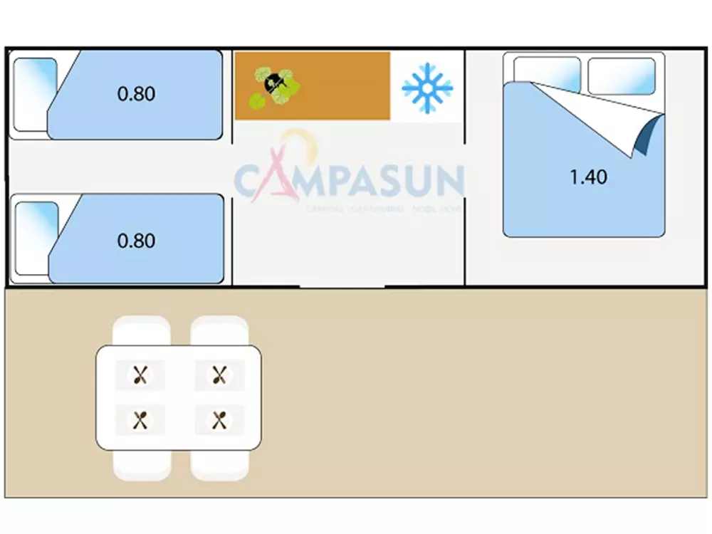 Campasun Eagle Camping 3 Stars★★★