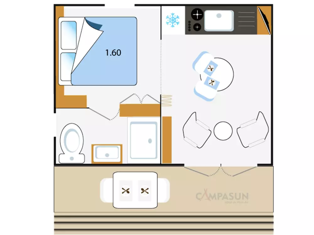 Campasun Eagle Camping 3 Stars★★★