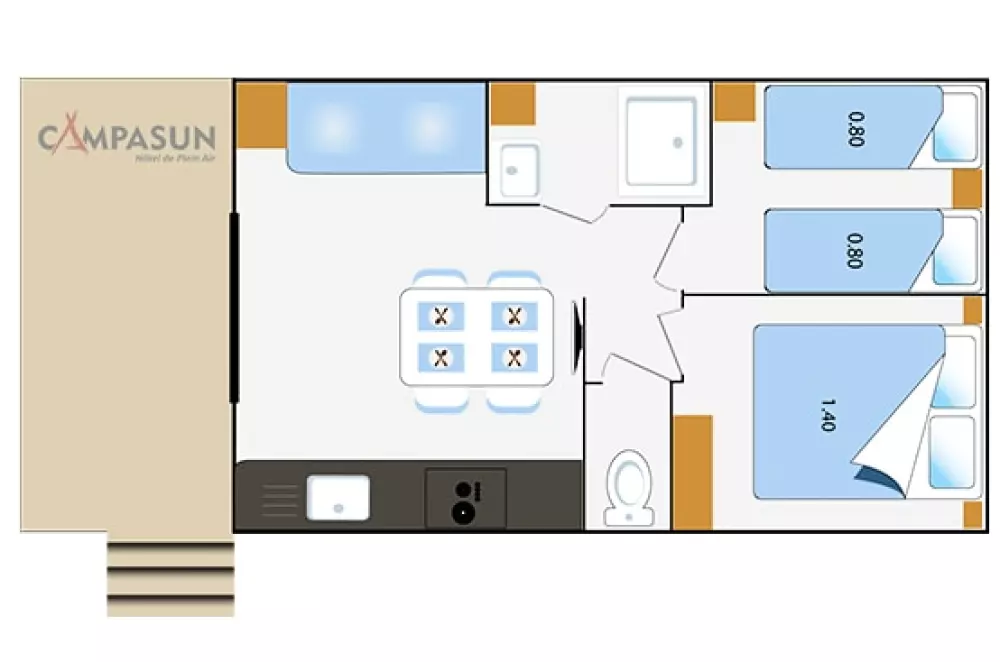 Campasun Eagle Camping 3 Stars★★★