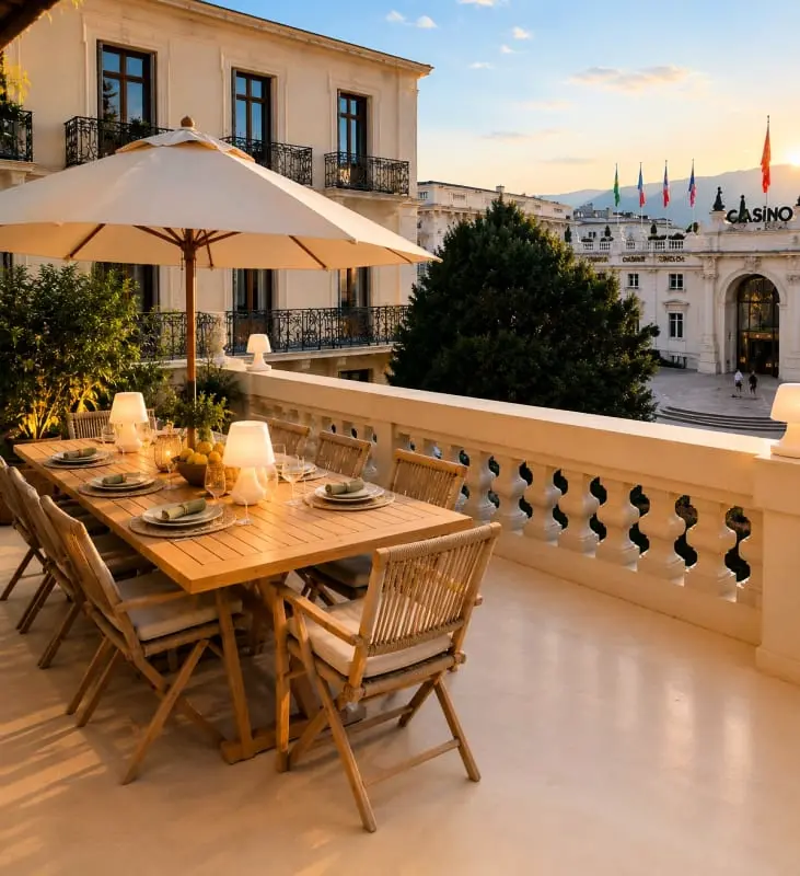 «La Terrasse Du Casino» Luxus Apartman!