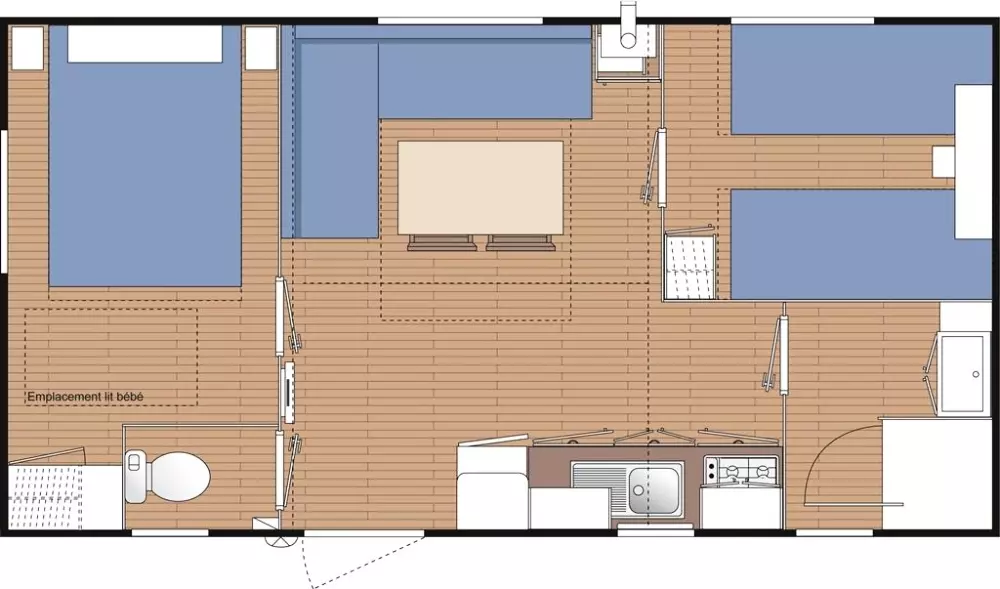 Camping La Forêt 3 Stjerner★★★