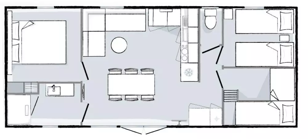 Camping La Forêt 3 Stjerner★★★