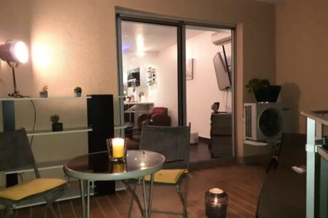 Apartman terasz és parkolás Ajaccio