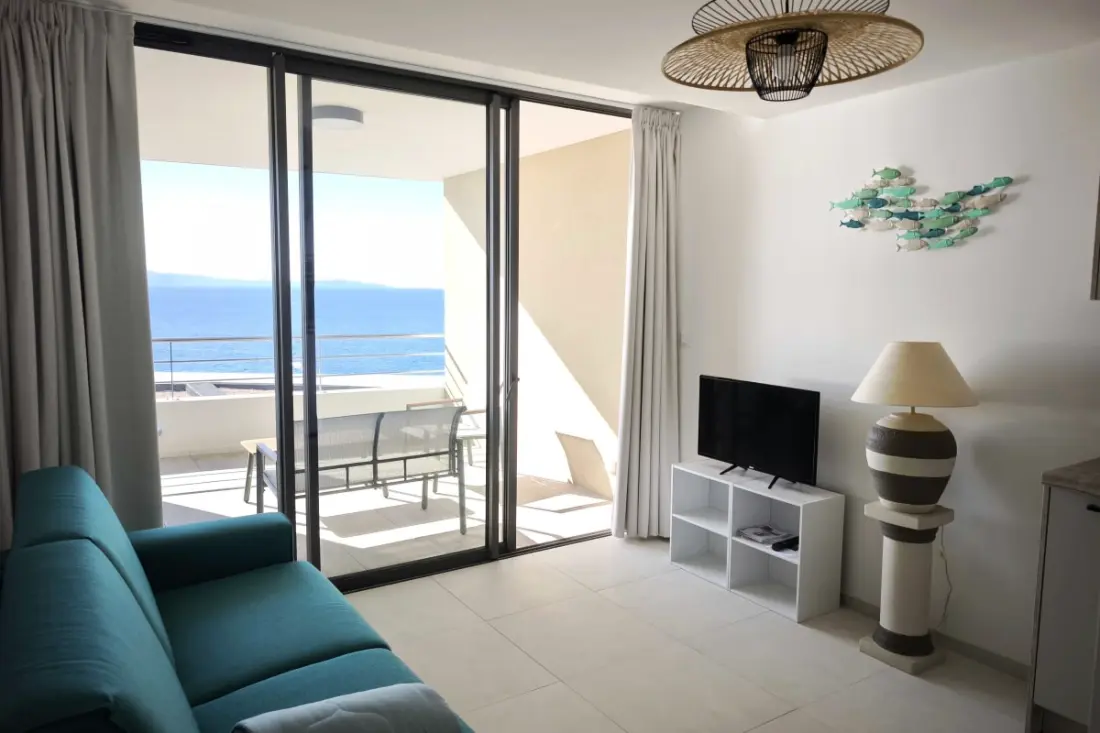 Stúdió Sea és Pool View, Ideálisan elhelyezett