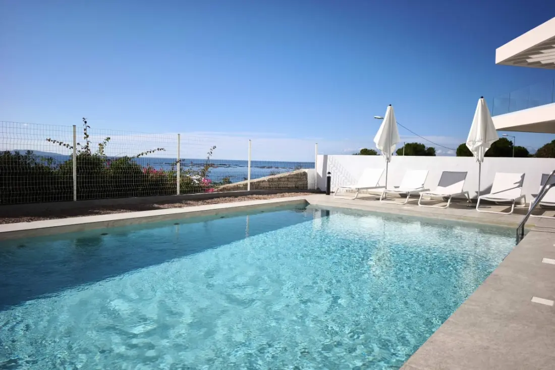 Stúdió Sea és Pool View, Ideálisan elhelyezett