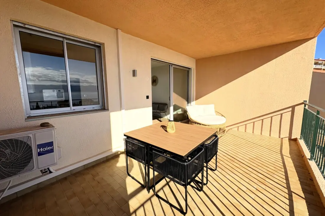 Luminous Studio with Sea View in Ajaccio