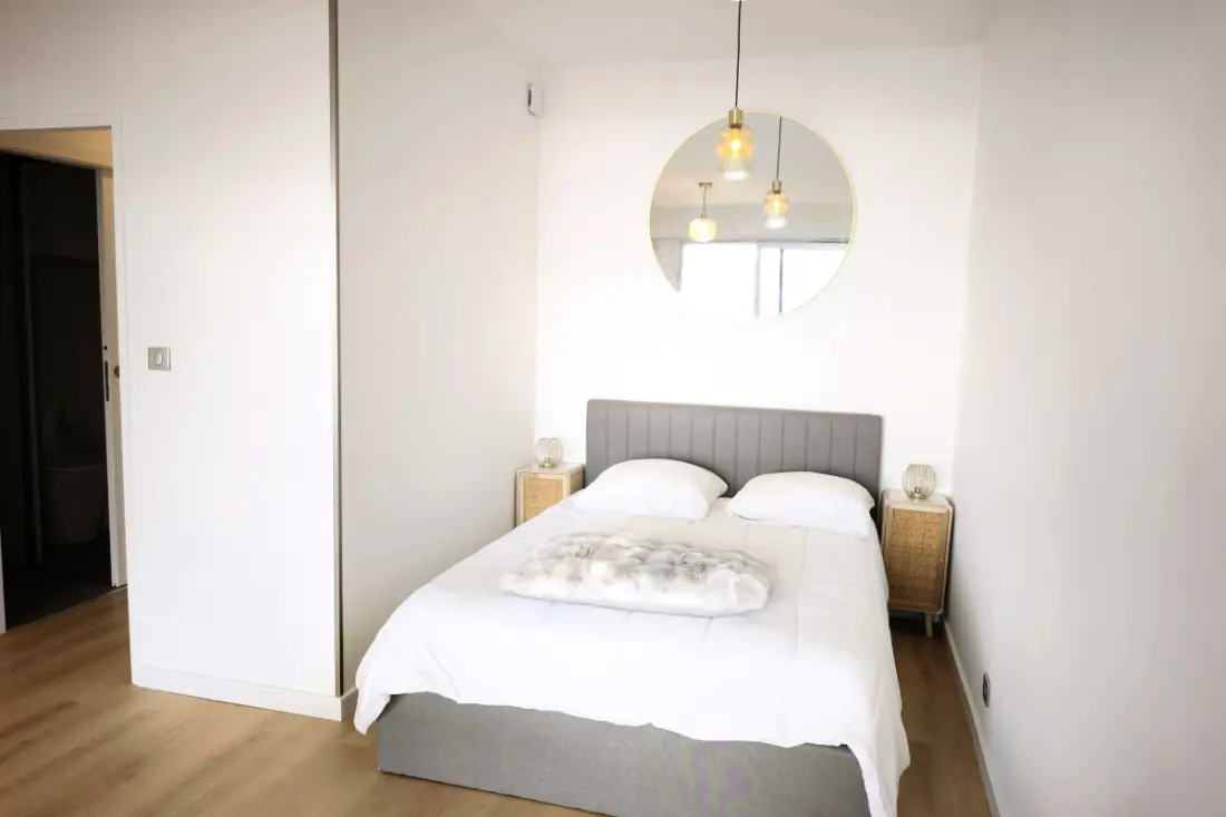 Luminous Studio with Sea View in Ajaccio