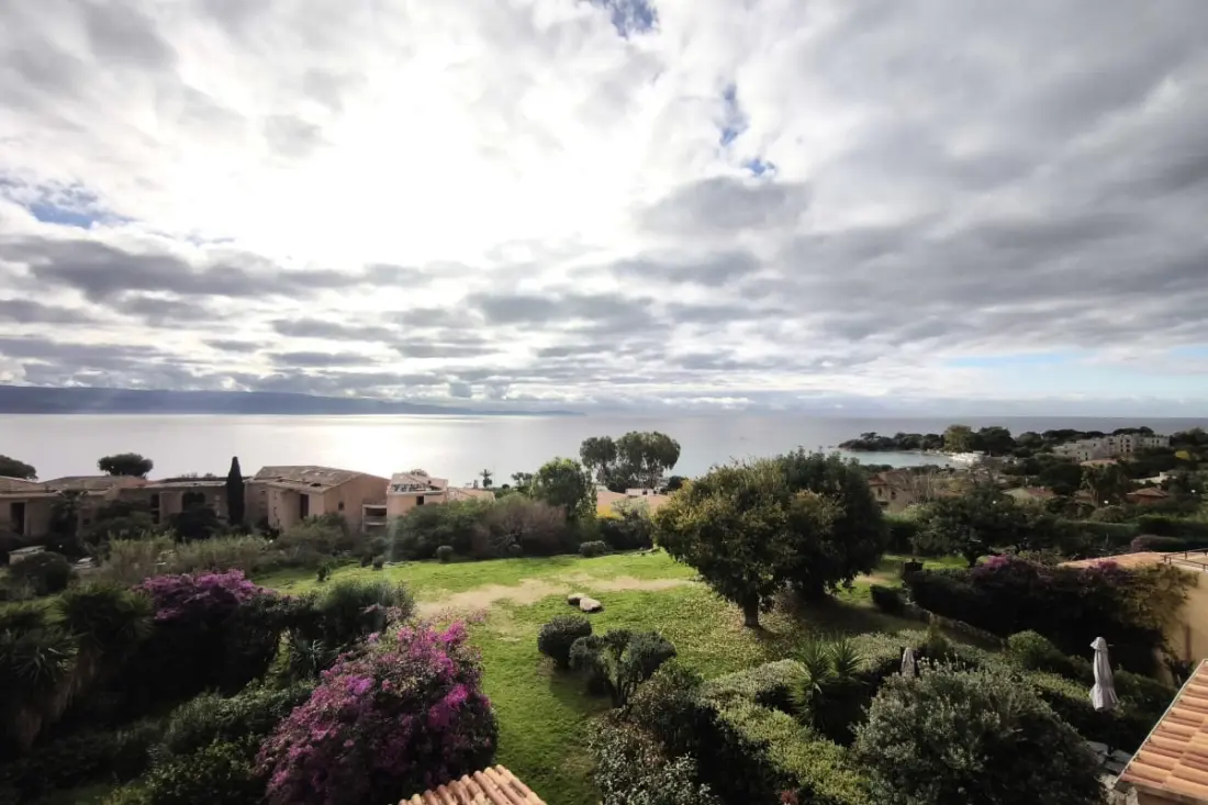Luminous Studio with Sea View in Ajaccio