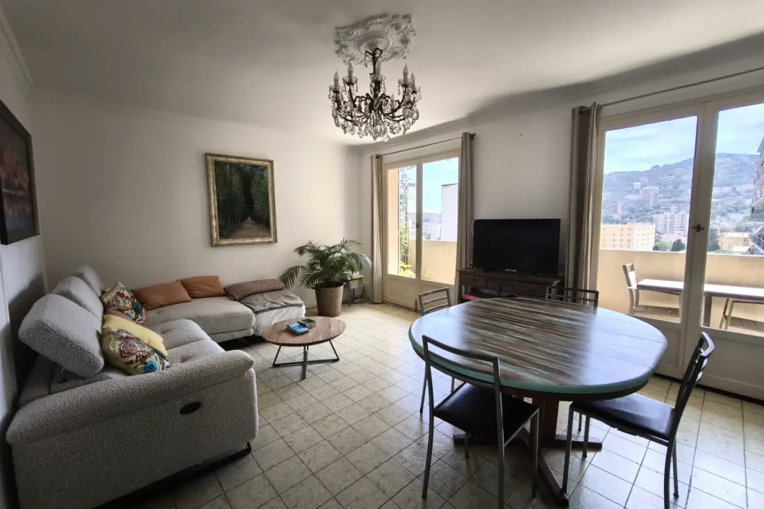 Luminous apartman Balcony-val Ajaccio-ban