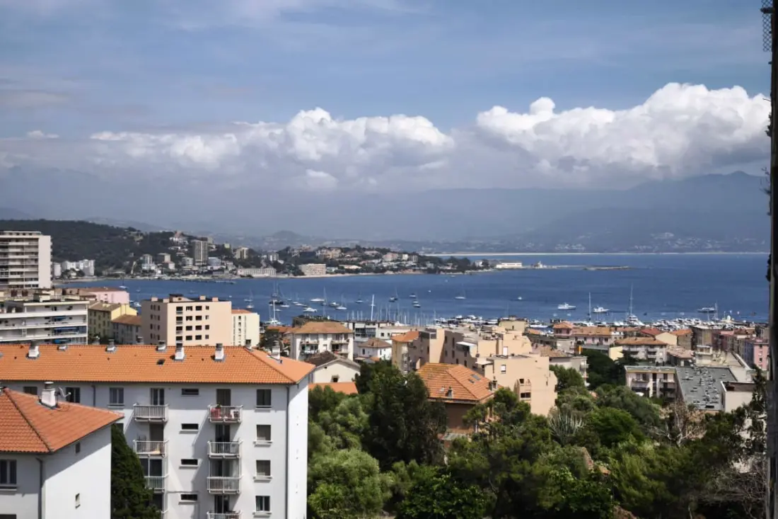 Luminous apartman Balcony-val Ajaccio-ban