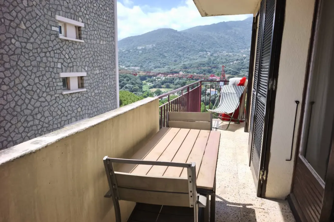 Luminous apartman Balcony-val Ajaccio-ban