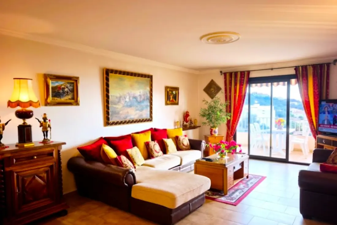 Nagy Luminous apartman Balcony és Sea View