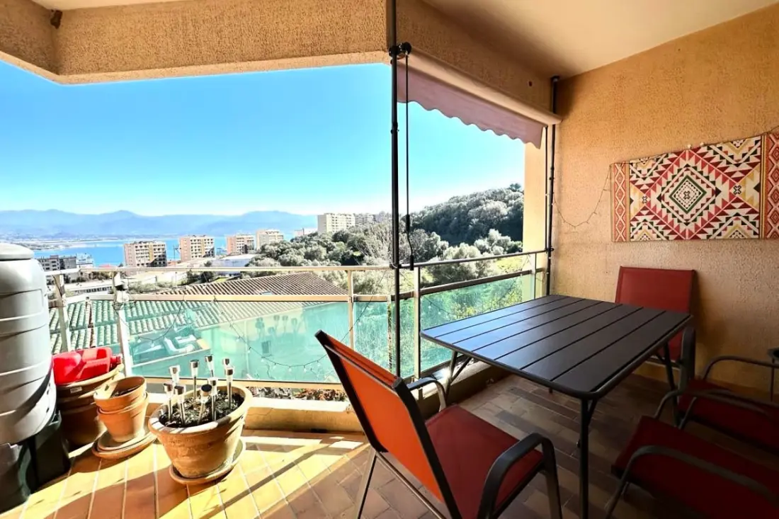 Apt In Heights D'ajaccio View Gulf, Tenger