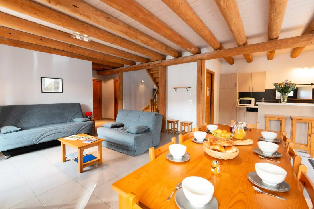 Gîte de France Gîte de France 6/10 Personen auf dem Bauernhof Lionnet 3 Ähren