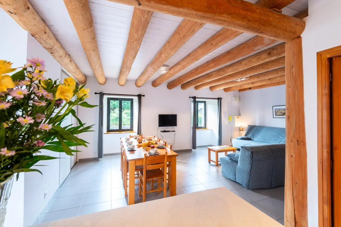 Gîte de France Gîte de France 6/10 Personen auf dem Bauernhof Lionnet 3 Ähren