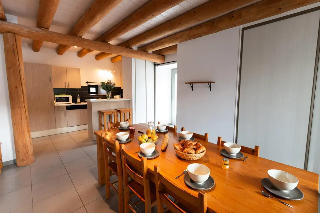 Gîte de France Gîte de France 6/10 Personen auf dem Bauernhof Lionnet 3 Ähren