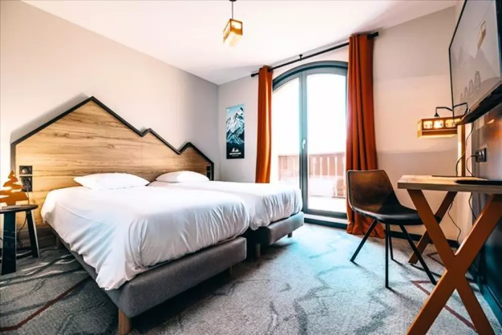 Hotel Base Camp Lodge Albertville - Morgenmad inkluderet