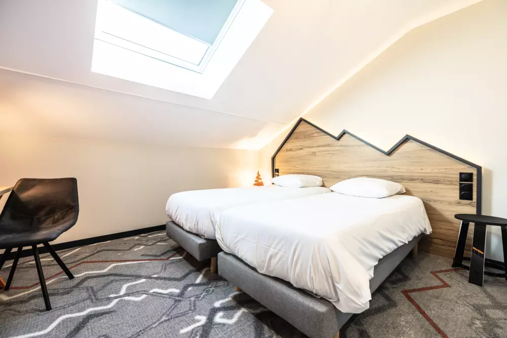 Hotel Base Camp Lodge Albertville - Morgenmad inkluderet