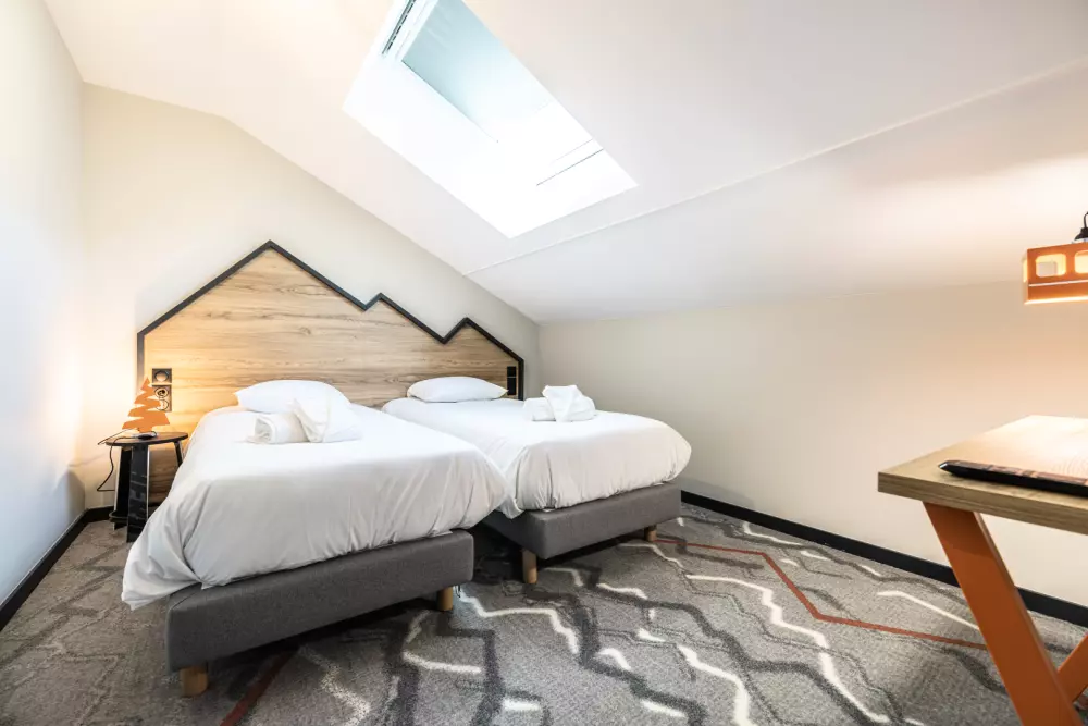 Hotel Base Camp Lodge Albertville - Morgenmad inkluderet