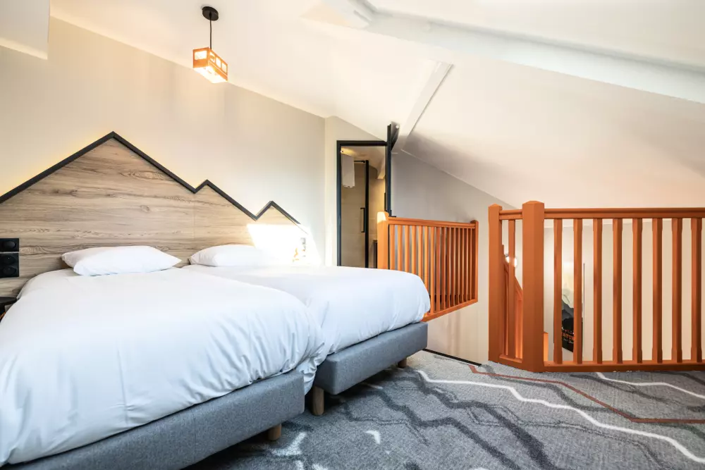 Hotel Base Camp Lodge Albertville - Morgenmad inkluderet