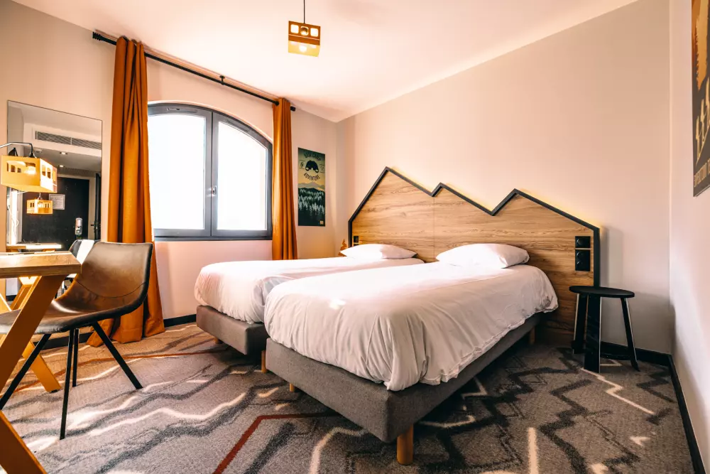 Hotel Base Camp Lodge Albertville - Morgenmad inkluderet