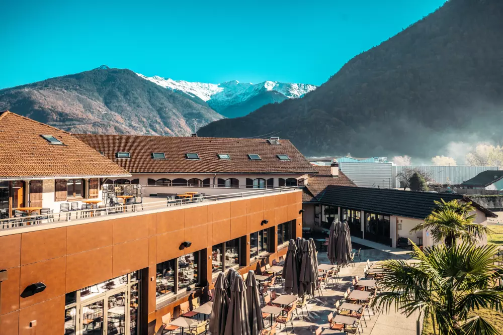 Hotel Base Camp Lodge Albertville - Morgenmad inkluderet