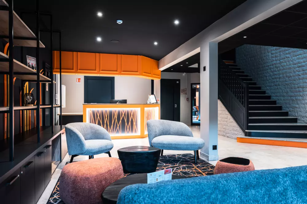 Hotel Base Camp Lodge Albertville - Morgenmad inkluderet