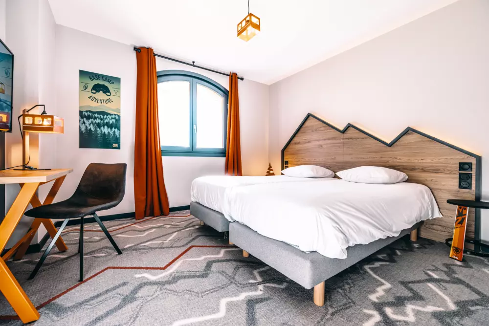 Hotel Base Camp Lodge Albertville - Morgenmad inkluderet