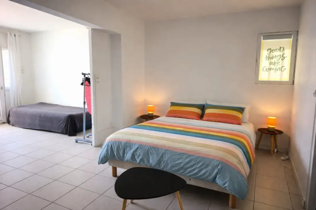Apartman 100m De La Mer terasz