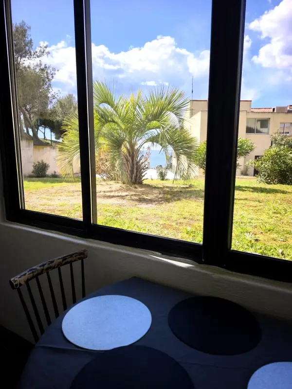 Apartman 100m De La Mer terasz