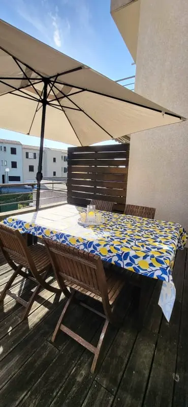 Bright Apartman Agosta, 100m De La Plage