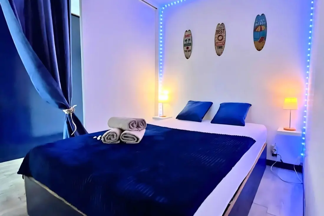 Apartman Cosy, 500 M De La Plage úszási medencével és tenisz
