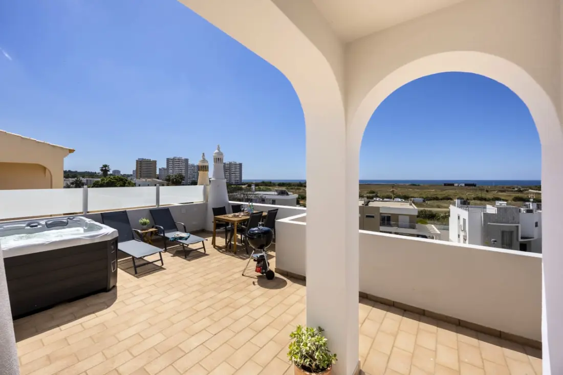 Apartman Alvor - Jacuzzi sur Terrasse, View Sea